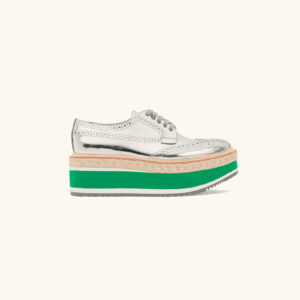Silver sneakers