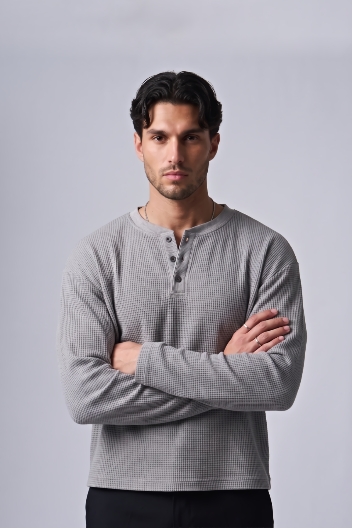 sevenfold-grey-henley-tshirt-button-detail.webp