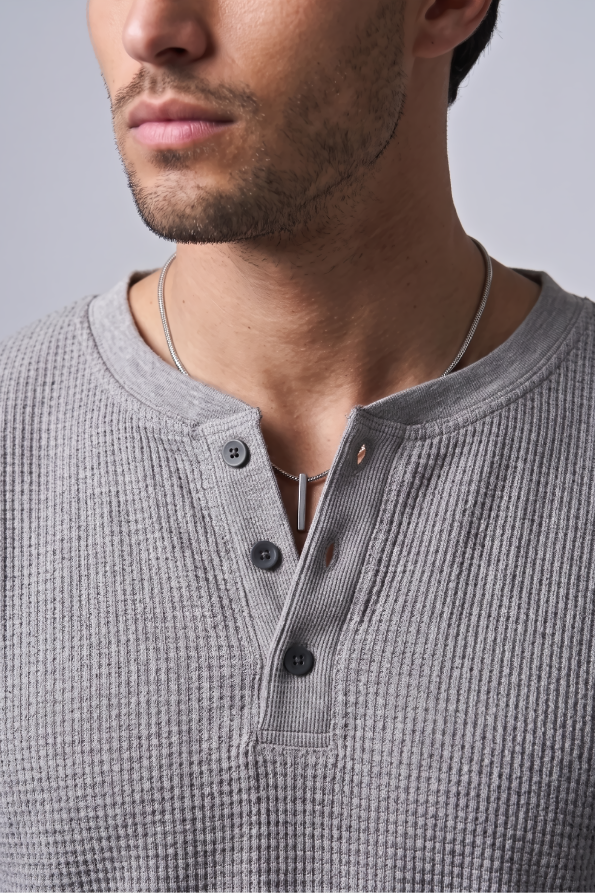 sevenfold-grey-henley-tshirt-fabric-detail.webp